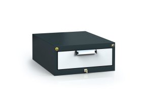 antistaticky zavesny esd box pro pracovni stoly 218 x 480 x 600 mm 1 zasuvka 35033