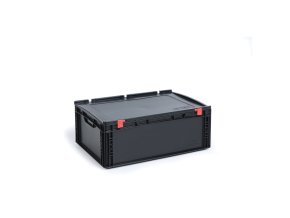 esd euro prepravka s vikem 600 x 400 x 235 mm 79283