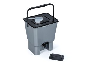 Domácí kompostér Bokashi, 16 l, sada 2 ks