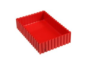 plastova krabicka na naradi 35 100x150 mm cervena 35637