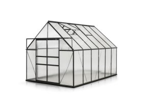sklenik 240 x 240 x 360 cm cerny 35734