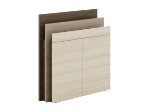 pristavna skrinka wood layers 9136