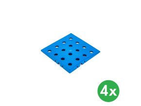 Rohový nájezd GripTil, 4 ks, modrá