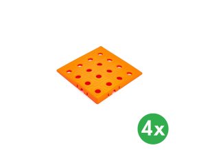Rohový nájezd GripTil, 4 ks, oranžový