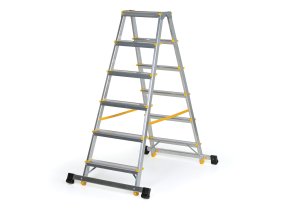 oboustranne hlinikove schudky alve eurostyl se stabilizatorem 2x6 stupnu vyska 1 26 m 77758