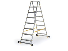 oboustranne hlinikove schudky alve eurostyl se stabilizatorem 2x8 stupnu vyska 1 68 m 77760