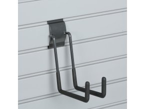 dvojity pogumovany hak pro system storia 65 x 220 x 195 mm 49305