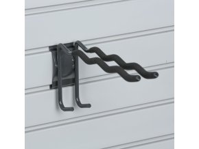 dvojity pogumovany hak pro system storia 52 x 135 x 285 mm 49307