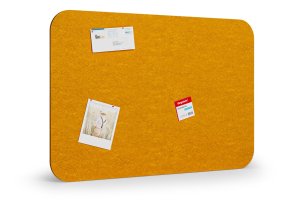 akusticka nastenka 120x80 cm kulate rohy oranzova 56474