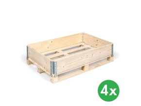 paletovy nastavec dreveny baleni 4 ks 1200 x 800 mm 119220