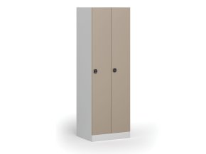kovova satni skrinka 2 oddily 1850 x 600 x 500 mm demont kodovy zamek bezove dvere 111197