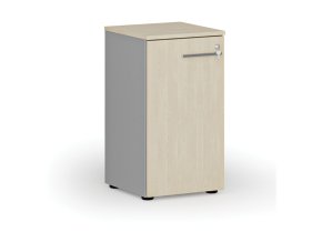 nizka kancelarska skrin s dvermi primo gray 400 x 420 x 740 mm seda briza 70234