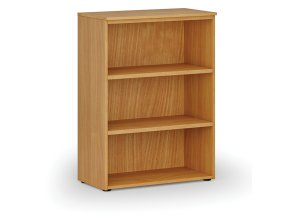 Kancelářský regál PRIMO WOOD, 800 x 420 x 1087 mm, buk