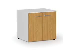 kancelarska skrin s dvermi primo white 800 x 640 x 735 mm bila buk 70615