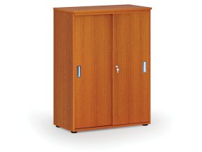 kancelarska skrin se zasouvacimi dvermi primo wood 800 x 420 x 1087 mm tresen 70935
