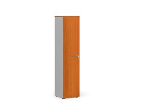 uzka kancelarska skrin primo gray 400 x 420 x 1781 mm seda tresen 121990