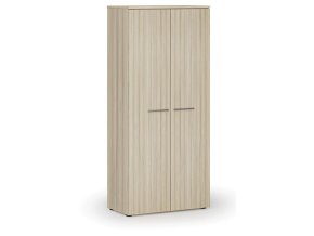 Šatní skříň s výsuvem PRIMO WOOD, 800 x 420 x 1781 mm, dub přírodní