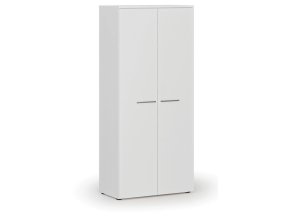Šatní skříň s výsuvem PRIMO WHITE, 800 x 420 x 1781 mm, bílá