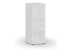 Kancelářský regál PRIMO WHITE, 400 x 420 x 1087 mm, bílá