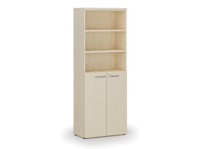 kombinovana kancelarska skrin primo wood dvere na 3 patra 800 x 420 x 2128 mm briza 73632