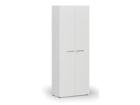 kancelarska skrin s dvermi primo white 800 x 420 x 2128 mm bila 74186