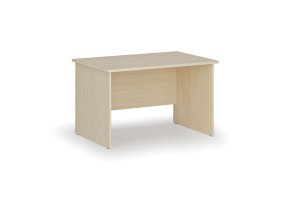 Kancelářský psací stůl PRIMO WOOD, 120x80 cm, bříza