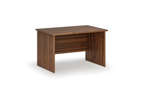 Kancelářský psací stůl PRIMO WOOD, 120x80 cm, ořech
