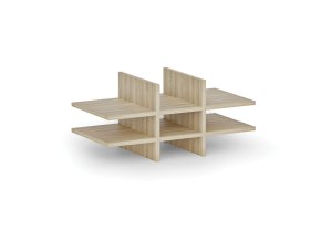 Nika PRIMO WOOD, 762 x 384 x 320 mm, dub přírodní