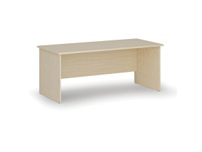 Kancelářský psací stůl PRIMO WOOD, 180x80 cm, bříza