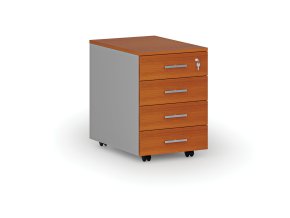 kancelarsky mobilni kontejner primo gray 4 zasuvky seda tresen 71264