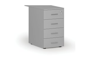 kancelarsky pristavny zasuvkovy kontejner primo gray 4 zasuvky seda 71676