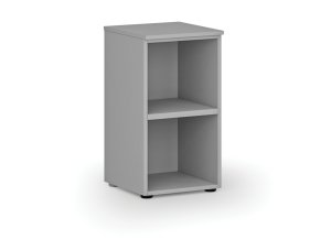 Kancelářský regál PRIMO GRAY, 740 x 400 x 420 mm, šedá