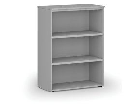Kancelářský regál PRIMO GRAY, 1087 x 800 x 420 mm, šedá