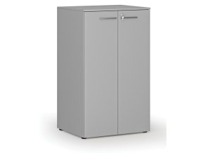kancelarska skrin s dvermi primo gray 3 police 800 x 640 x 1335 mm seda 70787