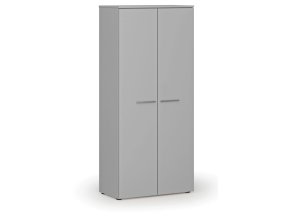 Šatní skříň s výsuvem PRIMO GRAY, 1781 x 800 x 420 mm, šedá