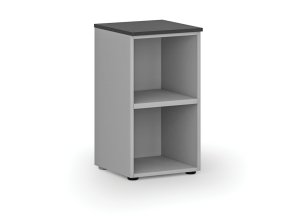 kancelarsky regal primo gray 400 x 420 x 740 mm seda grafit 70198
