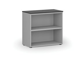 kancelarsky regal primo gray 800 x 420 x 740 mm seda grafit 74560