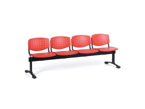 plastova lavice do cekaren tony 4 mista cervena 76460