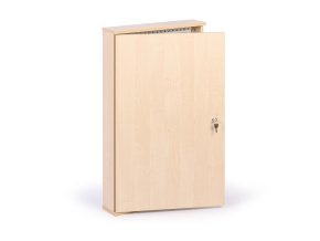 Dřevěná skříňka na klíče, na 160 klíčů, bříza