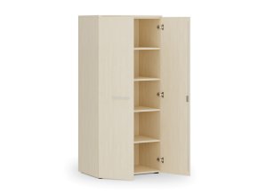 kancelarska policova skrin primo wood s dvermi 800 x 500 x 1781 mm briza 83683