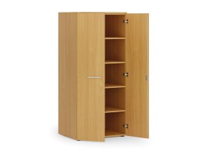 kancelarska policova skrin primo wood s dvermi 1781 x 800 x 600 mm buk 83817