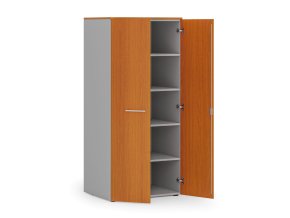 kancelarska policova skrin primo gray s dvermi 1781 x 800 x 600 mm seda tresen 83875
