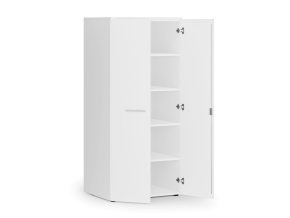 kancelarska policova skrin primo white s dvermi 1781 x 800 x 600 mm bila 83961