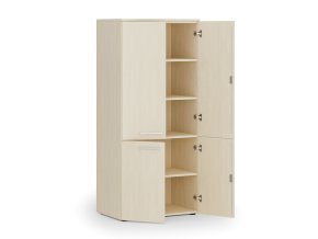kancelarska policova skrin primo wood pulene dvere 800 x 500 x 1781 mm briza 83897