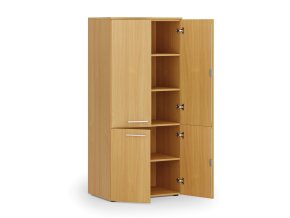 kancelarska policova skrin primo wood pulene dvere 800 x 500 x 1781 mm buk 83893