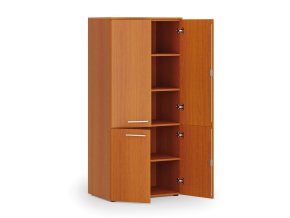kancelarska policova skrin primo wood pulene dvere 800 x 500 x 1781 mm tresen 83866