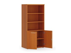 kombinovana kancelarska skrin primo wood nizke dvere 800 x 500 x 1781 mm tresen 83748