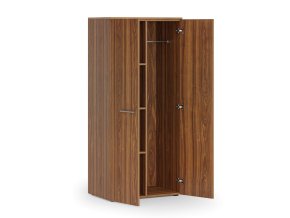 kancelarska satni skrin primo wood 3 police satni tyc 800 x 500 x 1781 mm orech 83568
