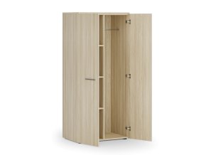 kancelarska satni skrin primo wood 3 police satni tyc 800 x 500 x 1781 mm dub prirodni 83561
