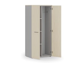kancelarska satni skrin primo gray 3 police satni tyc 800 x 500 x 1781 mm seda briza 83551